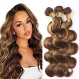 P4/27 Human Hair Bundles Ombre Body Wave