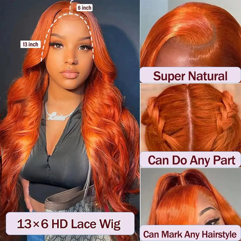 Body Wave HD Lace Frontal Wigs