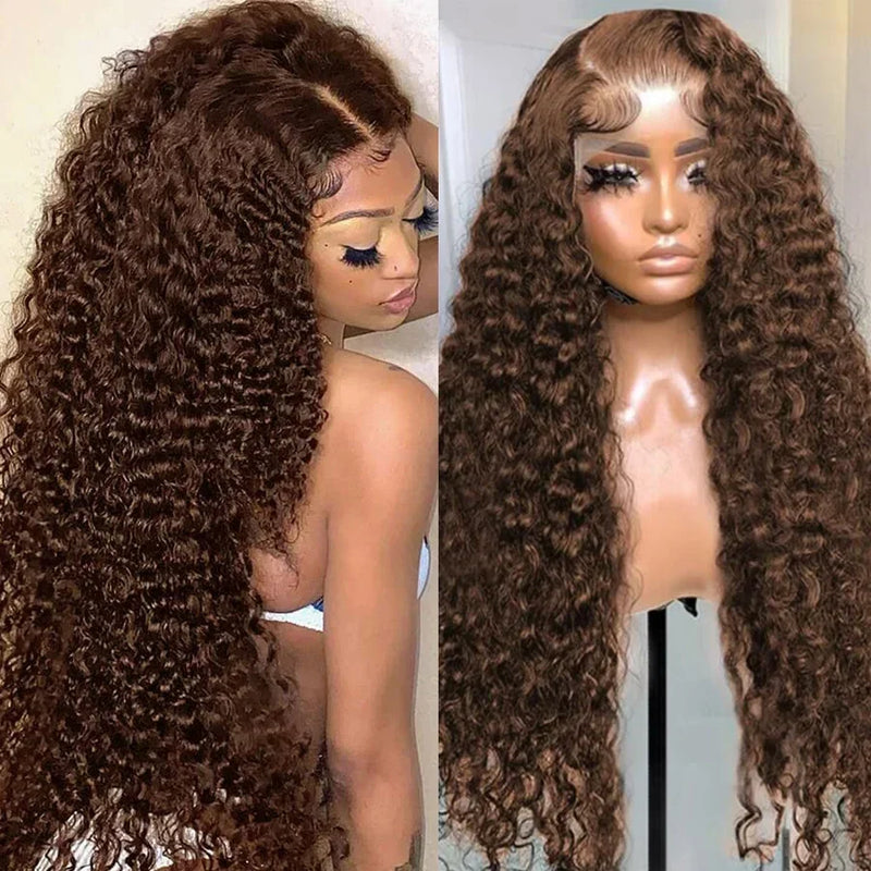 Deep Wave HD Lace Frontal Wigs