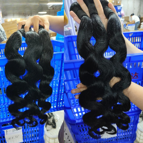 2x6 Body Wave Bundles With Closure